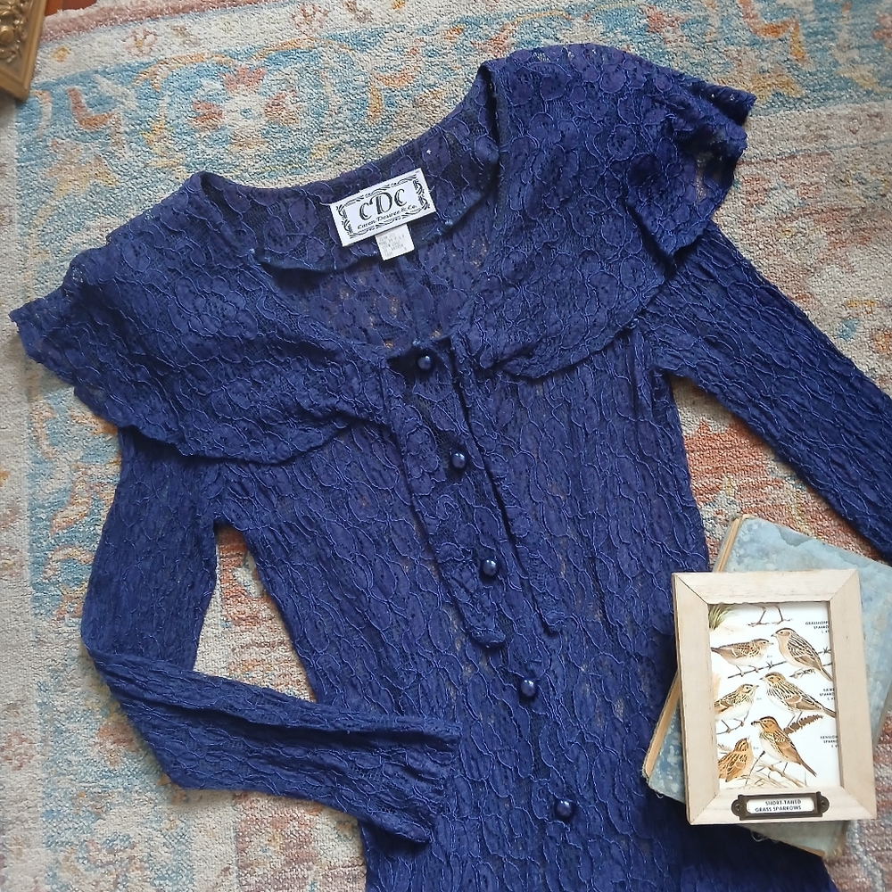 Vintage Lace Maxi Dress